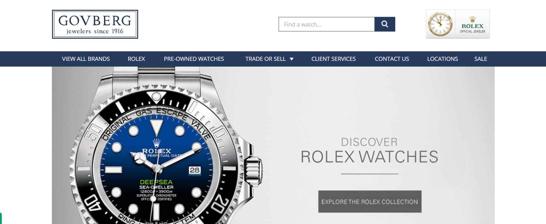 govberg luxury watches