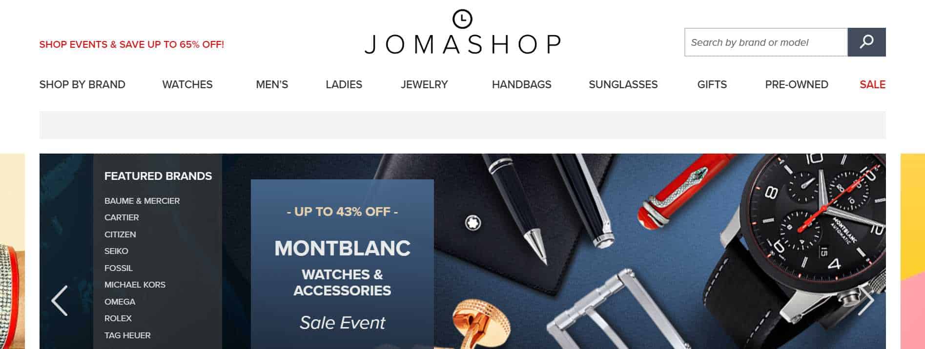 jomashop luxury watches online
