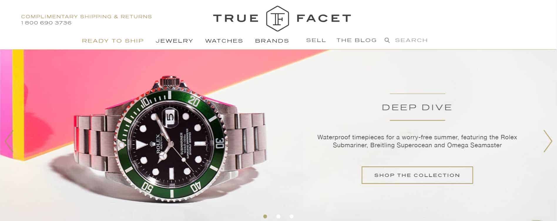 truefacet luxury watches online